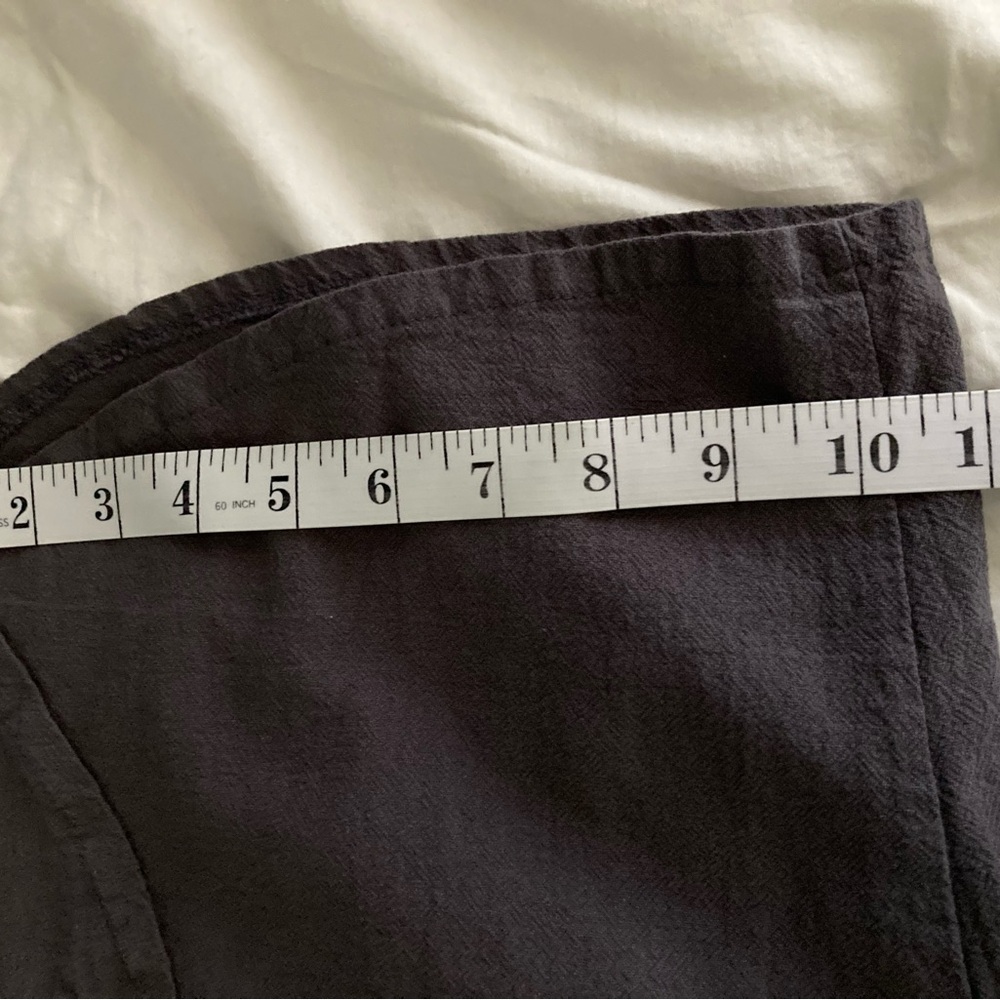 Gray bib Jumpsuit/overalls/romper large - Picture 7 of 8